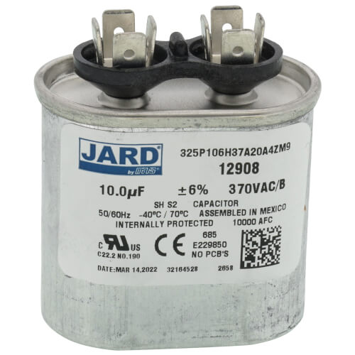Main product image of CAPAC 10 MFD 370V OVAL, 10053003
