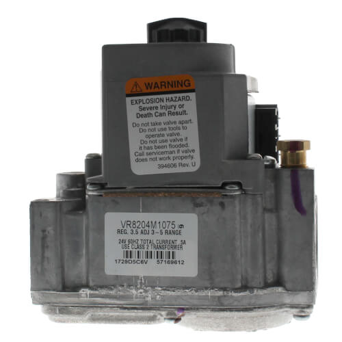 Main product image of 1/2" Gas Valve with 3.5"wc (-40F), 1005597