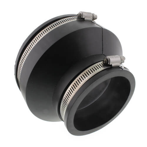 4" x 3" Flexible Coupling (Concrete to Cast Iron, PVC, Copper, Steel, Lead)