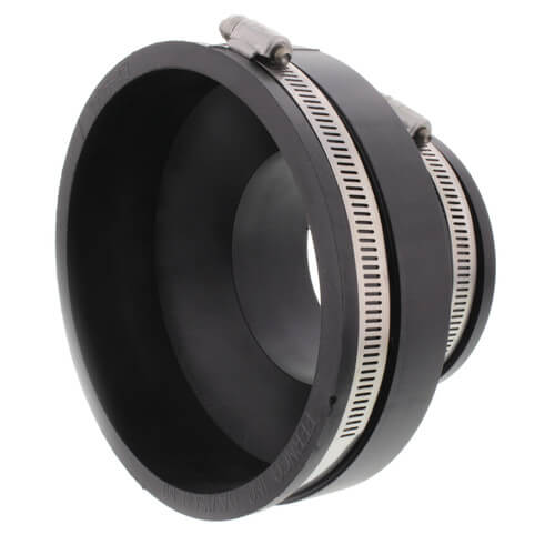 4" x 3" Flexible Coupling (Concrete to Cast Iron, PVC, Copper, Steel, Lead)