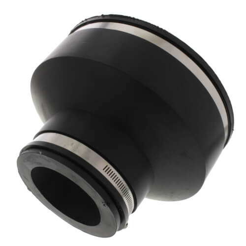 6" x 3" Flexible Coupling (Concrete to Cast Iron, PVC, Copper, Steel, Lead)