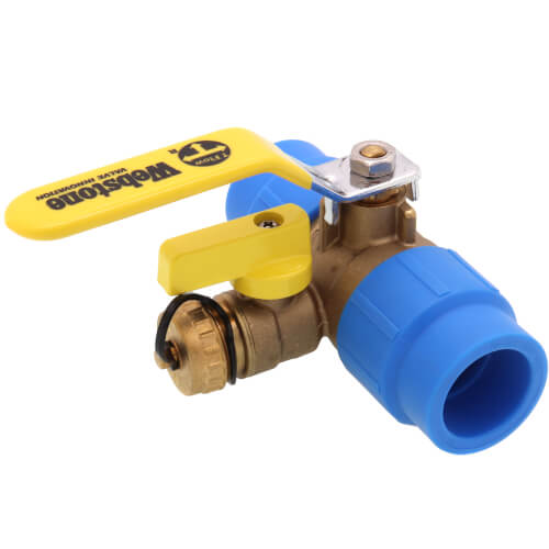 Main product image of 1" Pro-Connect Full Port PP-RCT Ball Drain (Lead-Free)