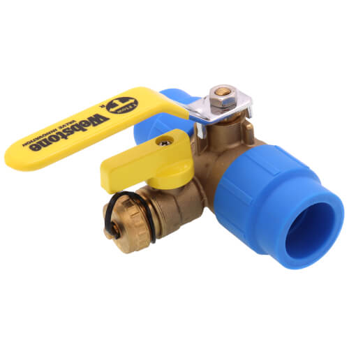 Main product image of 1" Pro-Connect Full Port PP-RCT Ball Drain (Lead-Free)