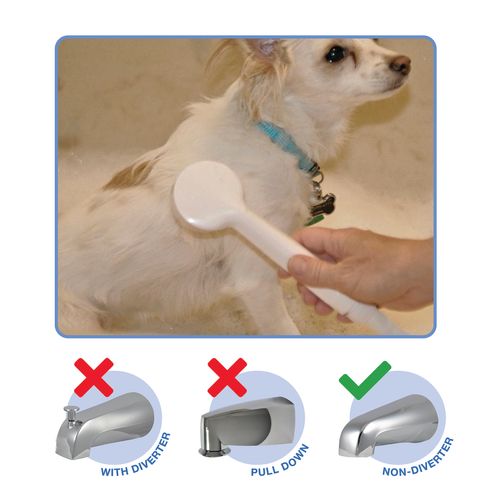 Main product image of VersaSpray Portable Bathtub Handheld Shower Sprayer For Non-Diverter Spouts
