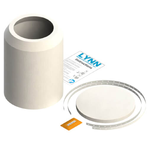 Main product image of Universal Combustion Chamber Kit - Lynn Time Saver #9, 2300F Ceramic Fiber, 1009