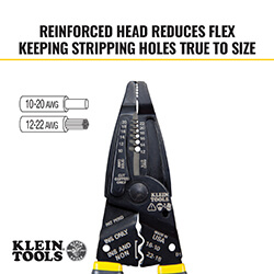 Main product image of Klein-Kurve Long-Nose Wire Stripper/Crimper