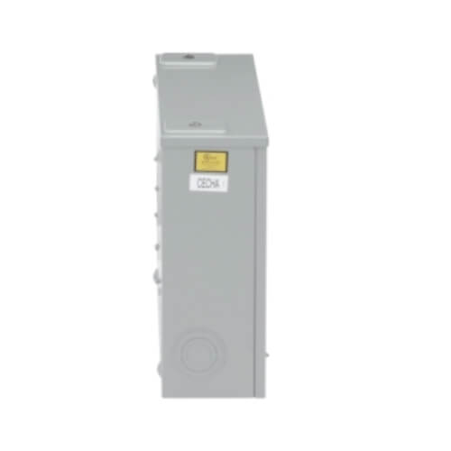 Main product image of 2 Gang Overhead/Underground Ringless, 4 Jaw Meter Socket, 600V (100A)