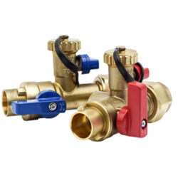 Main product image of 3/4" Sweat Tankless Water Heater Service Valve Kit w/ 200K BTU PRV (Lead Free)