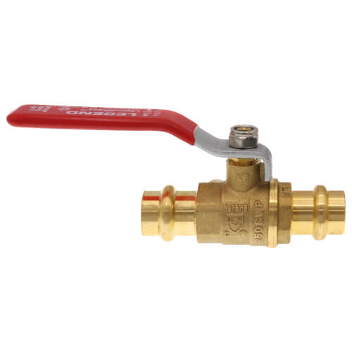 Main product image of P-202NL 1/2" Press Forged Brass Full Port Ball Valve w/ Drain (Lead Free)
