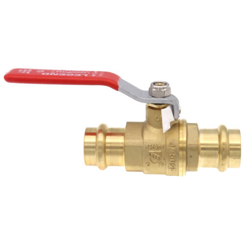 Main product image of P-202NL 3/4" Press Forged Brass Full Port Ball Valve w/ Drain (Lead Free)