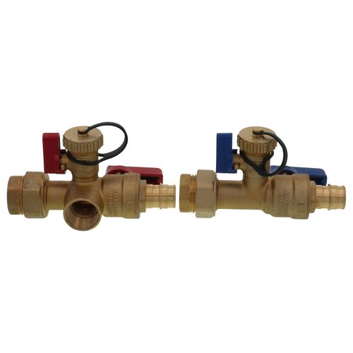 Main product image of 3/4" Expansion PEX Tankless Water Heater Service Valve Kit w/ 200K BTU PRV (Lead Free)