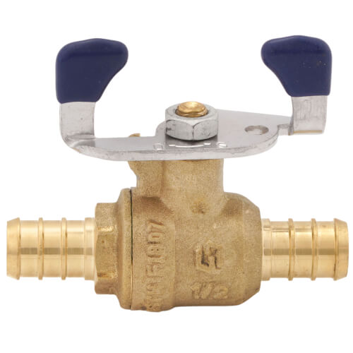 Main product image of 1/2" PEX Crimp Ball Valve, T-Handle, T-2006NL (Lead Free)