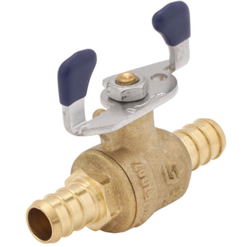 Main product image of 1/2" PEX Crimp Ball Valve, T-Handle, T-2006NL (Lead Free)