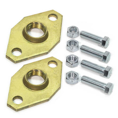 Main product image of 3/4" Bell & Gossett Bronze Body Pump Flange - (pair)