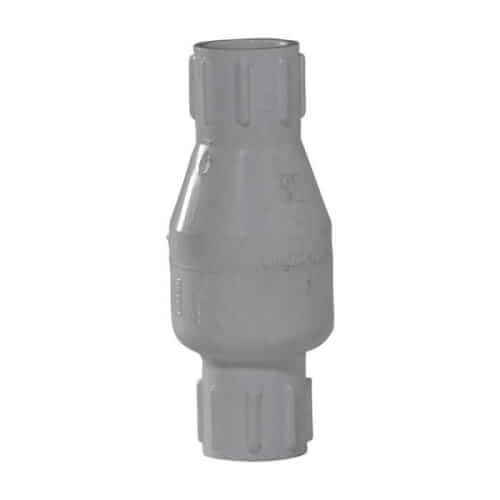 101210 NDS 101210 1" IPS PVC Spring Check Valve w/ 2 Spring
