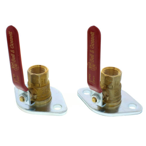 Main product image of 3/4" NPT Bronze Pump Isolation Flange Set (Lead Free)