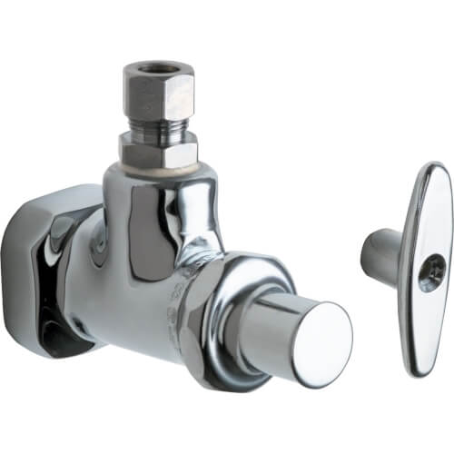 Main product image of 2-1/4" T-Handle Angle Stop (Polished Chrome), 1013-ABCP