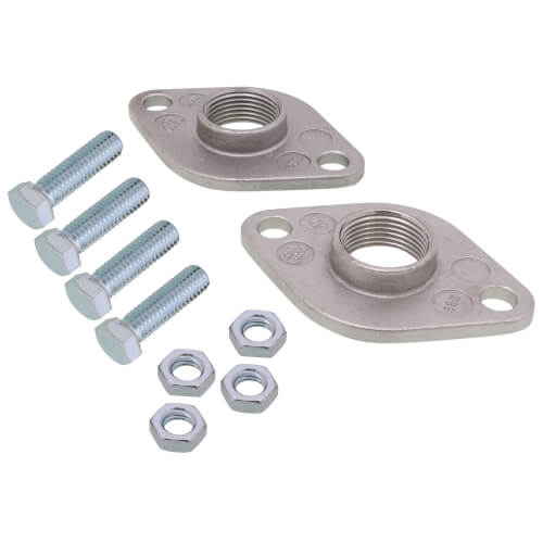 Main product image of 1" Stainless Steel Pump Flange for HV/PL45/PL50 Series, Lead Free (Pair)