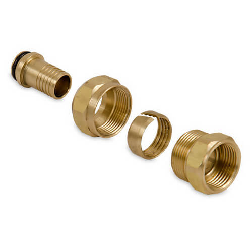 1016879 Buderus 1016879 3/4" PEX Radiator Compression Fitting (2