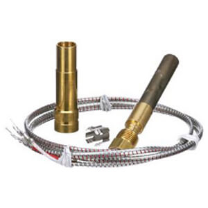 Main product image of 750 Mv Generator For Use With PG9 Style Pilot Burners, 32" Cable (R Bushing Clip)