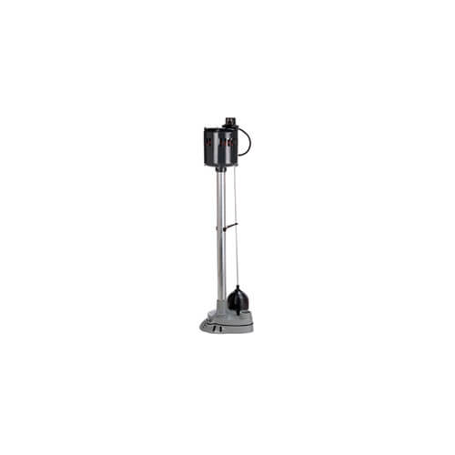 Main product image of 1/3 HP High Temperature C.I. Zinc Coated Pedestal Sump Pump