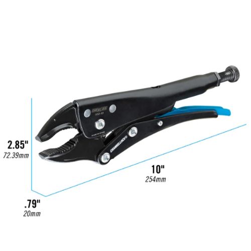 Main product image of 10" Curved Jaw Locking Pliers w/ Cutter