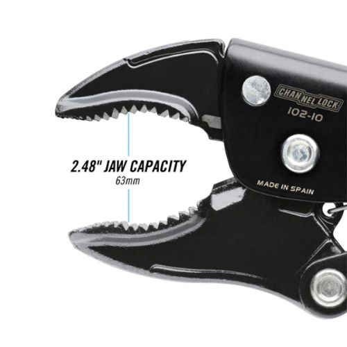 Main product image of 10" Curved Jaw Locking Pliers w/ Cutter