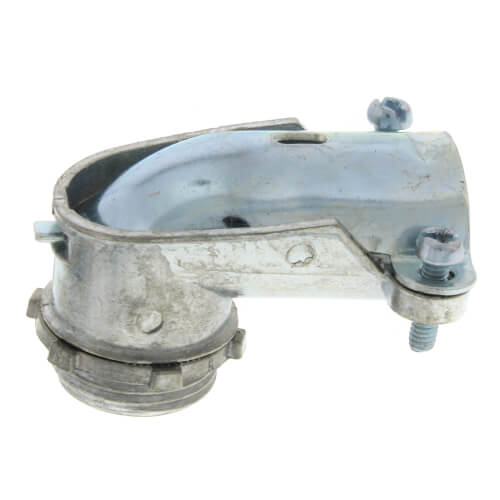 Main product image of 3/4" Zinc BX-Flex 90-Degree Squeeze Connector