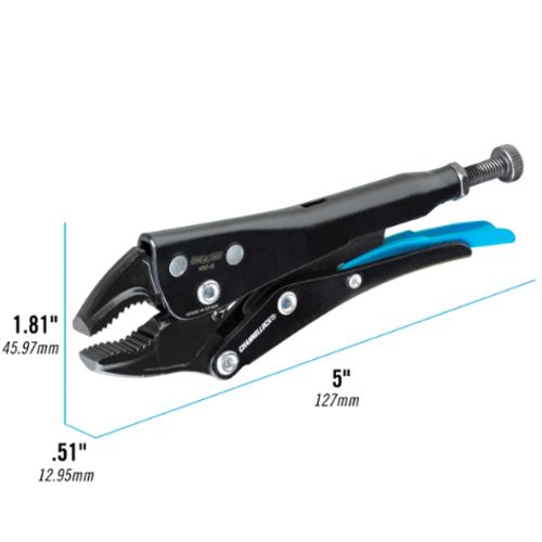 Main product image of 5" Curved Jaw Locking Pliers w/ Cutter