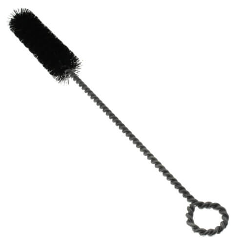 Main product image of 3/4" x 3" Natural Bristle Tube Brush (Total Length 9")