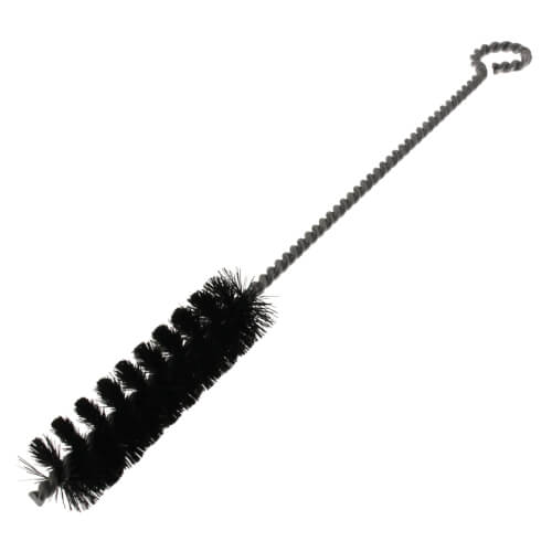 Main product image of 3/4" x 3" Natural Bristle Tube Brush (Total Length 9")