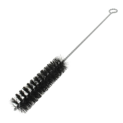 Main product image of 1" x 4" Natural Bristle Tube Brush (Total Length 12")