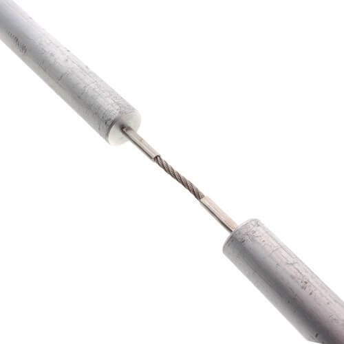 Main product image of 42" Blue Lightning Aluminum/Zinc Anode Rod, Nipple Type, Flexible (4 sections)