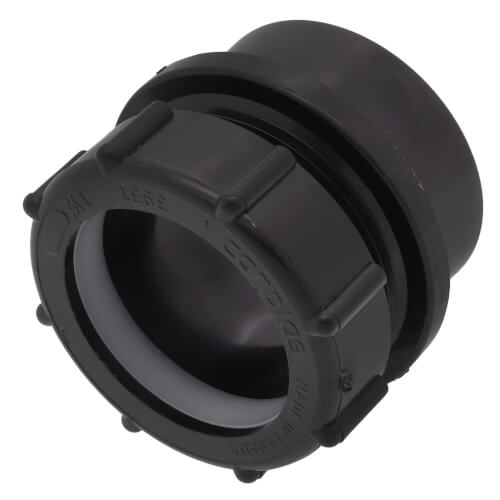 102801A IPEX 102801A 11/2" Spigot x Slip Joint ABS DWV Trap Adapter