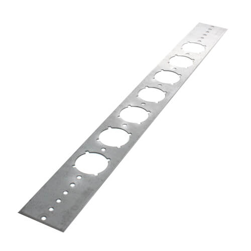 1/2" x 20" Stub Bracket Package (50 Brackets/100 Clamps)