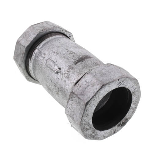 10301 MatcoNorca 10301 11/4" Galvanized Long Compression Coupling