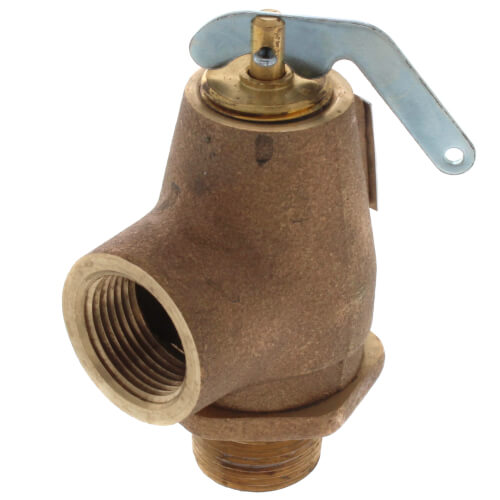 1030105 Apollo Valves 1030105 3/4" MNPT x 3/4" FNPT RVW30 550,000 BTU Hot Water Relief Valve