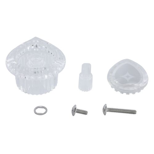 Main product image of Multi-Fit Teardrop Faucet Handle for Moen Single-Handle Faucets (Clear Acrylic)