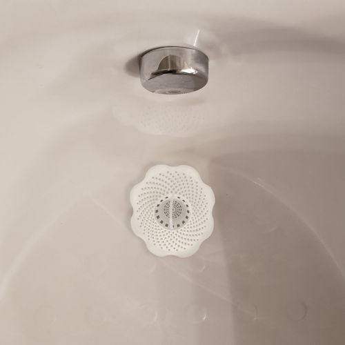Main product image of Bathroom Tub Strainer (White)