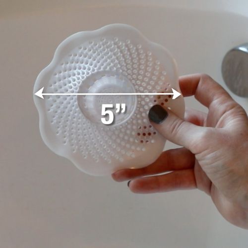 Main product image of Bathroom Tub Strainer (White)