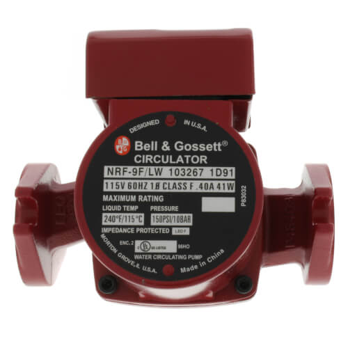 Main product image of NRF-9F/LW Red Fox Circulator Pump, 1/40 HP