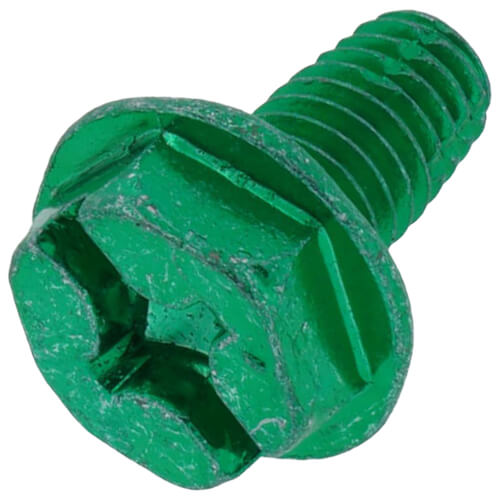 Main product image of #10-32 x 3/8" Hex Head Multi-Drive Ground Screw w/Thread Cutting Point Tuff Pack (Pack of 500)