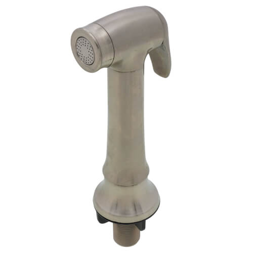 Single-Handle Pull-Out Sprayer Kitchen Faucet Side Spray w/ Guide (Brushed Nickel)