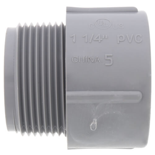 Main product image of 1-1/4" PVC Sch. 40 Male x Socket Adapter