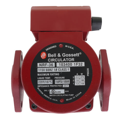 Main product image of 1/6 HP, NRF-36 3-Speed Circulator Pump