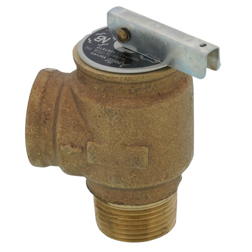3/4" MNPT x 3/4" FNPT RVW40 697,000 BTU Bronze Relief Valve (50 psi)