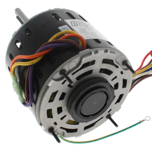 5.5" Multi Horsepower Direct Drive Blower Motor (1/6 - 1/2 HP, 115V, 1075 RPM)