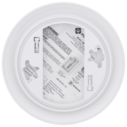 Main product image of SM100V-AC Interconnect Hardwire Smoke Alarm w/ Battery Backup & Voice Alerts