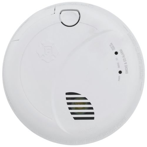 Main product image of SMCO100V-AC Interconnect Hardwire Smoke & CO Alarm w/  Battery Backup & Voice