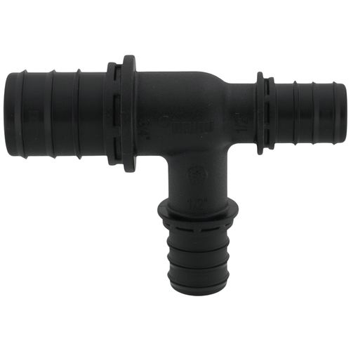 Main product image of 3/4" x 1/2" x 1/2" Poly EVERLOC+ Tee